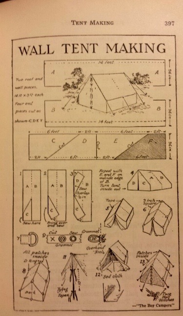 diy canvas tent pattern