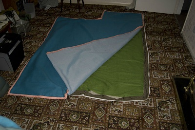 Czech army bed roll